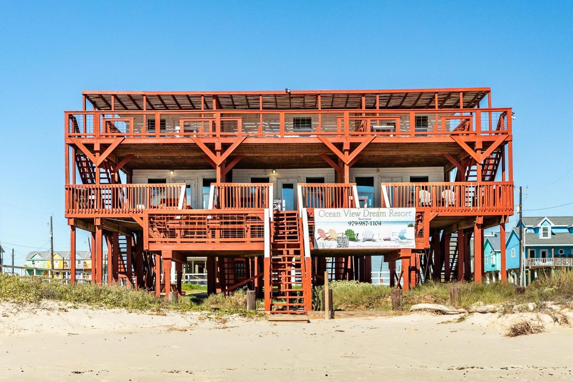 Unobstructed Oceanfront Sand Dollar Unit 7 Beach Pad! Vila Surfside Beach Exterior foto